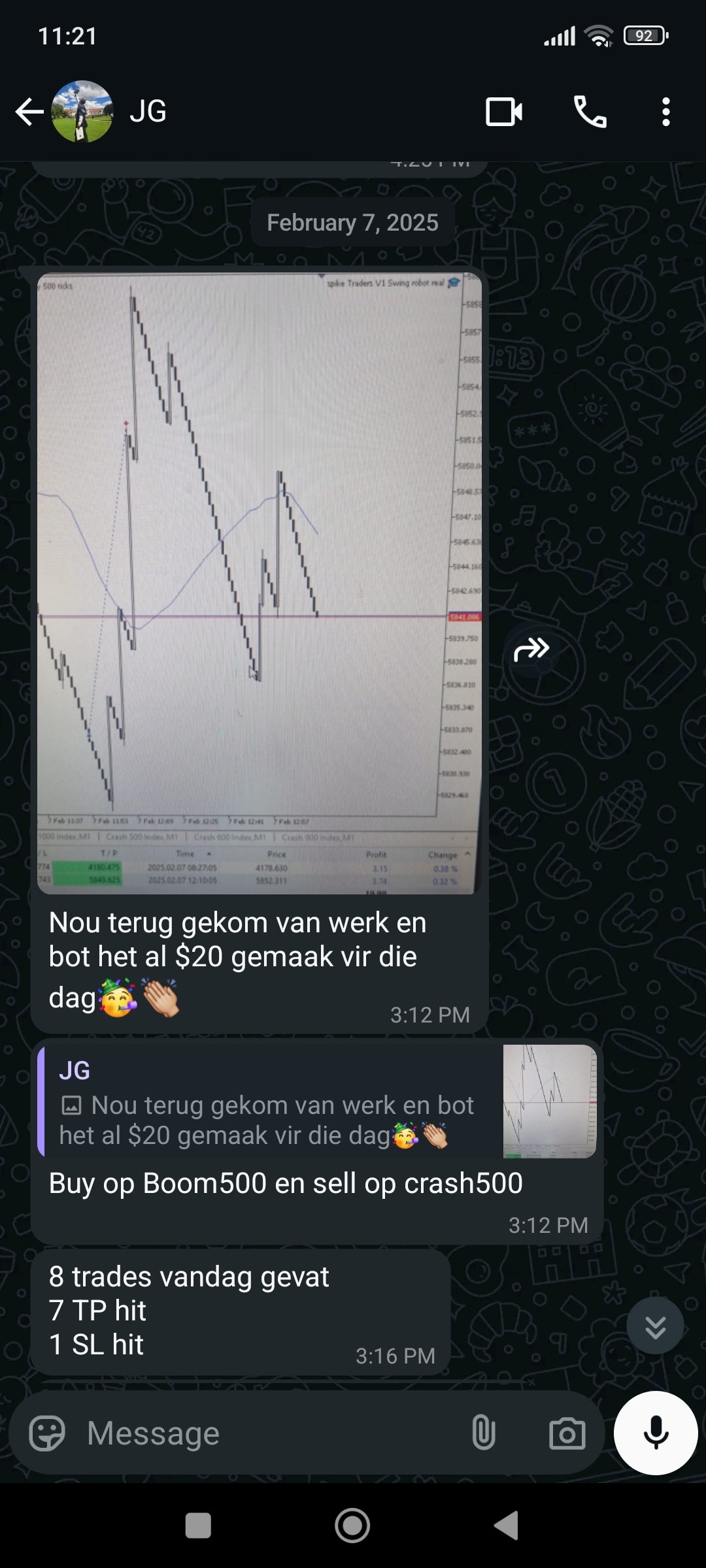 Spike Traders V1 Synthetics Robot